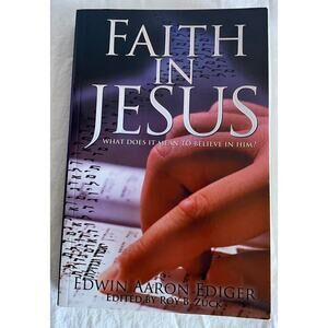 New Old Stock Faith in Jesus Book What Does it Mean to Believe in Him Paperback